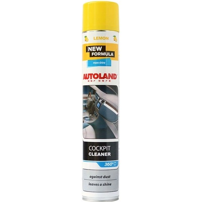 Autoland Аерозолен препарат за табло с аромат LEMON 750ml черен (119030699)
