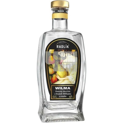 Radlík Wilma 43% 0,5 l (holá láhev)