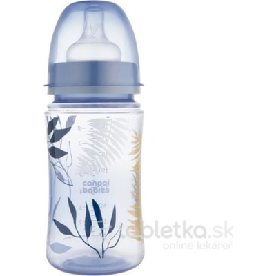 Canpol babies EasyStart Gold dojčenská fľaša Blue 240 ml