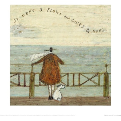 Umělecký tisk Sam Toft - It Ebbs & Flows And Comes & Goes..., 40 × 40 cm