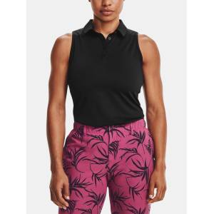 Under Armour Дамски потник Under Armour UA Zinger Sleeveless Polo Under Armour | Cheren | ЖЕНИ | M