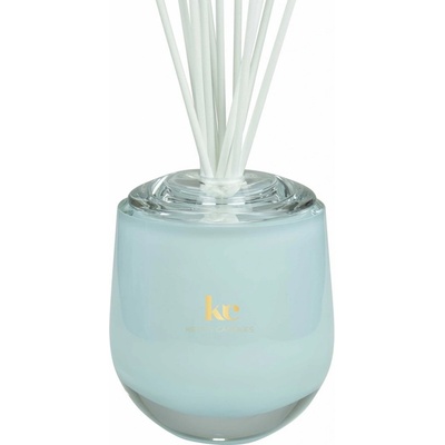 Kett's Candles Manhattan Vibe Luxusní vonný difuzér z českého skla víčko + tělo difuzéru + 15 stébel + 150 ml náplně