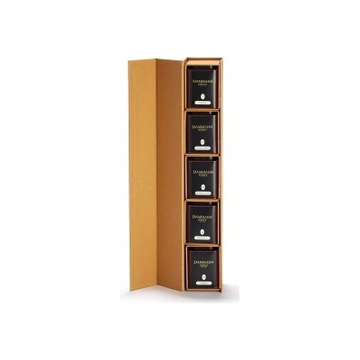 Coffret ATLAS zelený a čierny čaj v 5DB ochutený 150 g