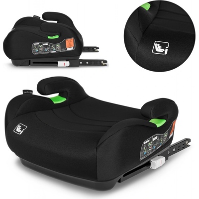 Lionelo Luuk Fix I-Size 2023 Carbon Black – Zboží Mobilmania