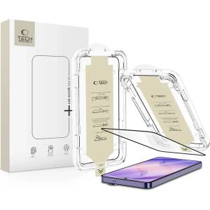 Tech-Protect Твърдо защитно стъкло Tech-Protect Quick Set AR+ за Galaxy S26 Ultra, черно