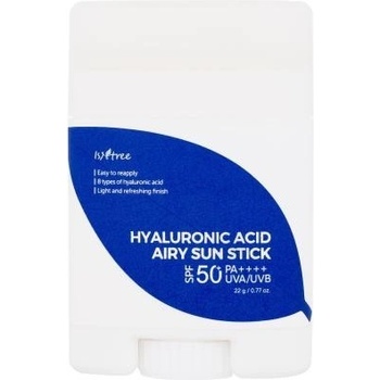 Isntree Hyaluronic Acid Air Sun Stick SPF 50+ SPF krém v tyčinke 22 g