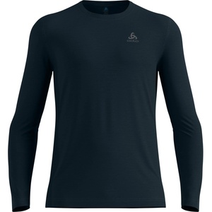 Odlo Мъжко мериносово термобельо Odlo Merino 160 Bl Top Crew Neck L/S Merino base layer - Dark Sapphire - размер XL (015-1998-0314)