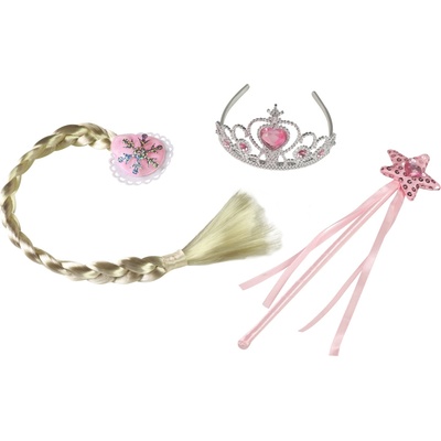 Rappa Детски комплект за принцеса Rappa - С плитка, розов (188433)