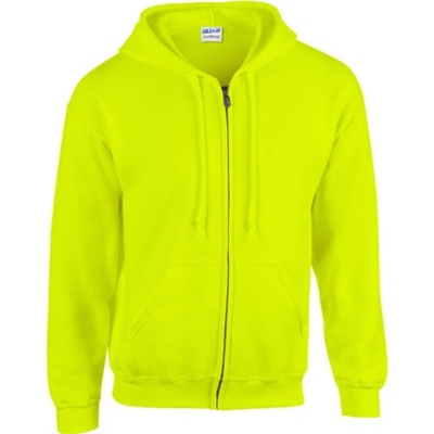 Gildan pánska mikina G18600 Safety Green