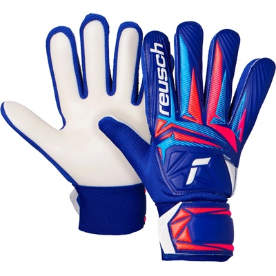 Reusch ATTRAKT STARTER SOLID JUNIOR Modrá,Bílá,Oranžová,Růžová
