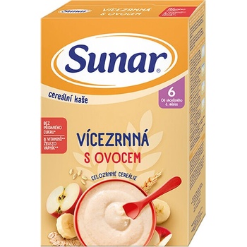 Sunar Cereálna kaša Viaczrnná s ovocím 210 g