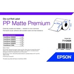 Epson Epson PP Matte Label Premium, щанцована ролка, 105mm x 210mm, 259 етикета (7113424)