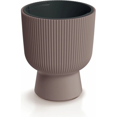 Prosperplast Kvetináč MILLY s vložkou 23,9 cm marsala