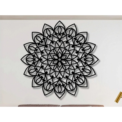 Karls DESIGN Drevená mandala na stenu - Bara - 50cm