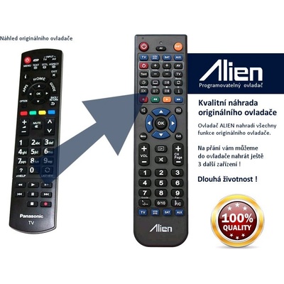 Diaľkový ovládač Alien Panasonic N2QAYB000829