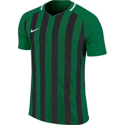 Nike STRIPED DIVISION III JSY SS zelenáčiernabiela pánsky futbalový dres