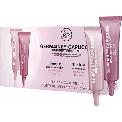 Germaine de Capuccini Timexpert Rides Eye Duo Dya-night ošetření na oční okolí (den/noc) 2 x 10 ml darčeková sada