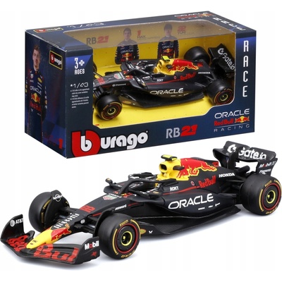 Model Formuly 1 Red Bull Racing RB21 Tsunoda Bahrajn GP 1:43 BBURAGO 18-38233