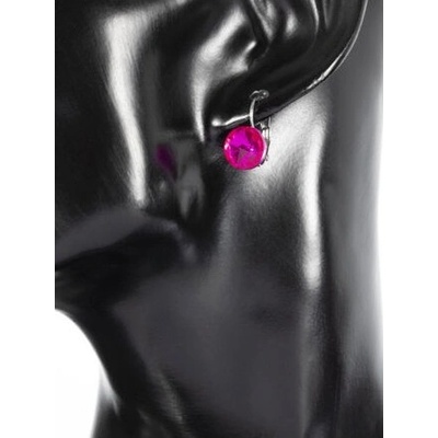 Prosperk náušnice Swarovski trolli růžové S0911