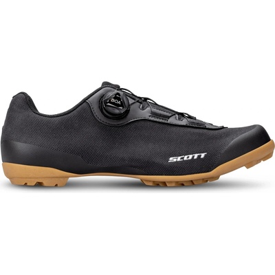 SCOTT Мъжки обувки за gravel колоездене Scott Gravel Pro Cycling shoes - Black Matt / White - размер 43 (EU) (036-0784-0414)