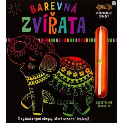 Svojtka & Co. Barevná zvířata Vyškrabávací obrázky