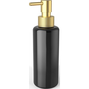 DECOR WALTHER Дозатор за сапун Porter с помпа златист-мат черен (0863182)