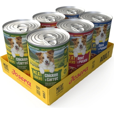 Josera Meatlovers Menu mix 6 x 400 g