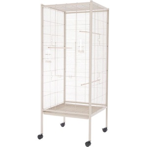 INTER-ZOO Pet Products Клетка за птици Elva БЕЖОВА - 60 x 60 x 152 cm