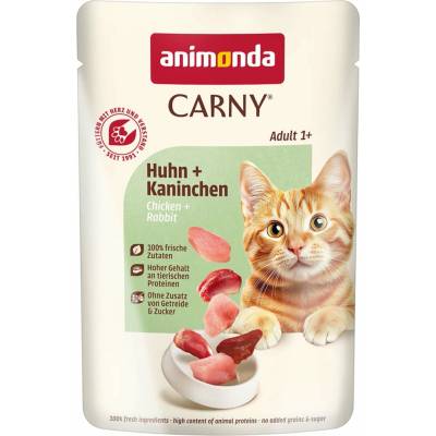 Carny Adult kuře a králík 24 x 85 g