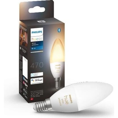Hue WA LED žárovka E14 B39 4W 470lm 2200-6500K IP20
