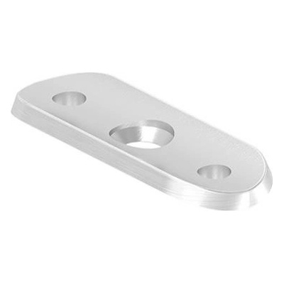 Feldmann Nerezový držiak okrúhleho madla zábradlia pr.48,3 mm - vanička 60183-240 brus, 63x25 mm