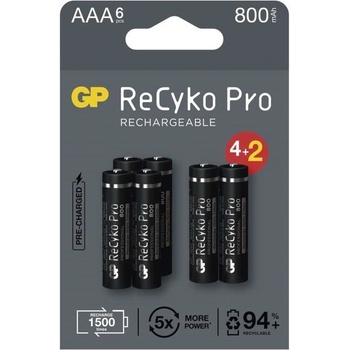 GP ReCyko Pro AAA 6ks 1033126080