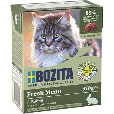 Bozita Fresh Menu kousky v rosolu s králíkem 370 g