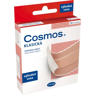 Cosmos Klasická vodeodolná náplasť 1 m x 8 cm