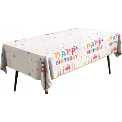 PartyPro Obrus voskovaný 183 cmx137 cm obdélníkový