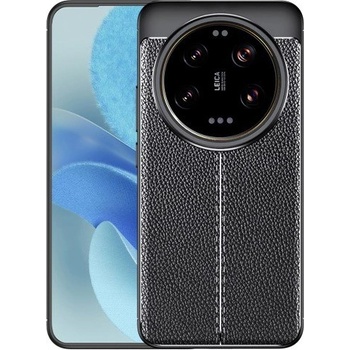 Xiaomi 15 Ultra Удароустойчив Litchi Texture Калъф и Протектор