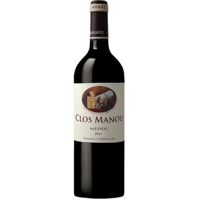 Clos Manou Cuvée suché červené 2022 14,5% 0,75 l (čistá fľaša)