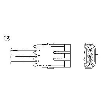 Lambda sonda NGK OZA236-R2