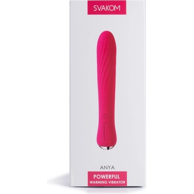 SVAKOM Батерия вакуум вибратор с отопление Svakom Anya (червен)