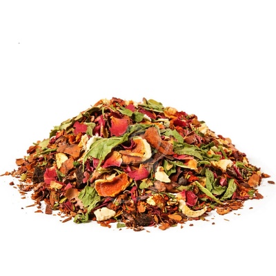 Zelený Drak wellness čaj OHNIVÝ KŮŇ BIO pomeranč vanilka jahoda 100 g