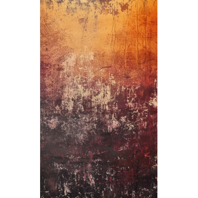 Takoy Panel na záves, fotoplátno 160x265 cm bordovo-žltá stará stena