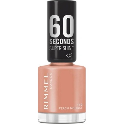 Rimmel Lak na nechty 60 Seconds Super Shine 8 ml 110 Peach Nougat
