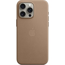 AppleMix Originálny Apple iPhone 15 Pro Max - MagSafe Syntetická koža FineWoven - dymovo sivá
