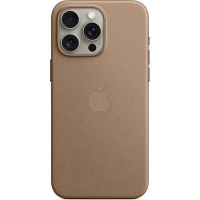 AppleMix Originálny Apple iPhone 15 Pro Max - MagSafe Syntetická koža FineWoven - dymovo sivá