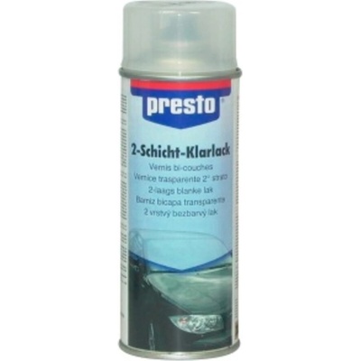 Presto 2-vrstvový lak sprej - transparentny - 400 ml
