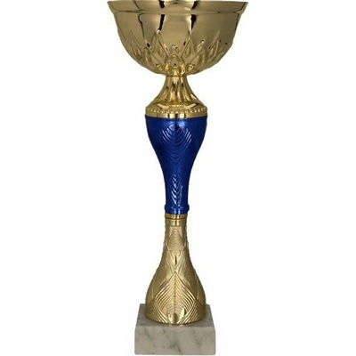 Kovový pohár Zlato-modrý 32 cm 12 cm