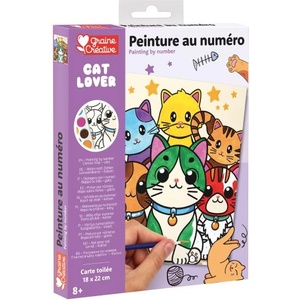 GRAINE CREATIVE Graine creative Рисуване по номера Котки (750265)