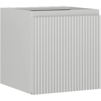 Mexen Rivel баня шкаф под мивка 45 см, 1 врата, рифлена, сив мат - 91A21-04547-1-BF62 (91A21-04547-1-BF62)