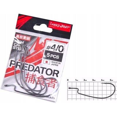 LUCKY JOHN PREDATOR Offset 345 veľ.4 5 ks