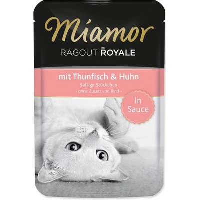 Miamor Cat Ragout tuňák a kuře ve šťávě 100 g